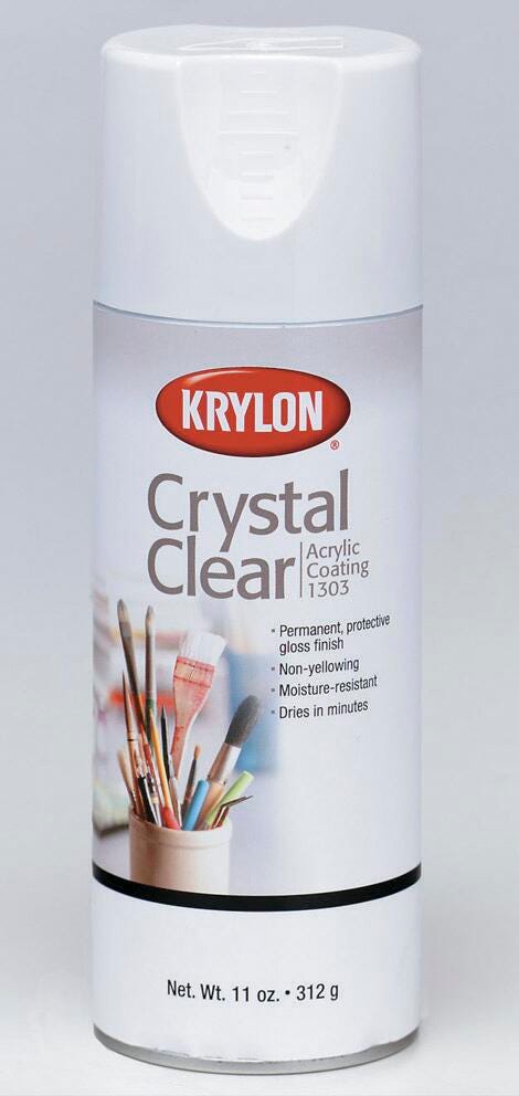 Crystal clear acrylic spray sales